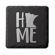 Minnesota Slate Coasters 4x4 Laser Engraved Stone Drink Coasters Minnesota Home Décor North Star State Established 1858 Gift