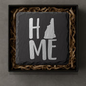 New Hampshire Slate Coasters 4x4 Laser Engraved Stone Drink Coasters New Hampshire Home Décor Granite State Established 1788 Gift