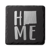 New Mexico Slate Coasters 4x4 Laser Engraved Stone Drink Coasters New Mexico Home Décor Land of Enchantment Established 1912 Gift