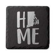 Rhode Island Slate Coasters 4x4 Laser Engraved Stone Drink Coasters Rhode Island Home Décor Ocean State Established 1790 Gift