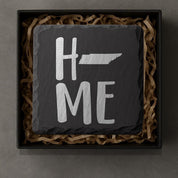 Tennessee Slate Coasters 4x4 Laser Engraved Stone Drink Coasters Tennessee Home Décor Volunteer State Established 1796 Gift