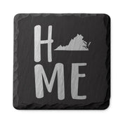 Virginia Slate Coasters 4x4 Laser Engraved Stone Drink Coasters Virginia Home Décor Old Dominion Established 1788 Gift