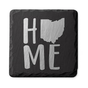 Ohio Slate Coasters 4x4 Laser Engraved Stone Drink Coasters Ohio Home Décor Buckeye State Established 1803 Gift