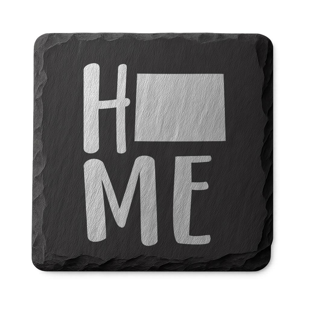 Wyoming Slate Coasters 4x4 Laser Engraved Stone Drink Coasters Wyoming Home Décor Equality State Established 1890 Gift