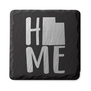 Utah Slate Coasters 4x4 Laser Engraved Stone Drink Coasters Utah Home Décor Beehive State Established 1896 Gift