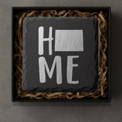 Wyoming Slate Coasters 4x4 Laser Engraved Stone Drink Coasters Wyoming Home Décor Equality State Established 1890 Gift