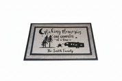 Making Memories One Campsite at a Time Door Mat - 5th Wheel Camper - Personalized
