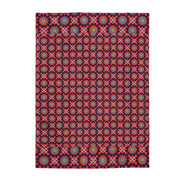 Kaleidoscope Velveteen Plush Blanket - Fun Kaleidoscope Home Decor - Kids Cozy Blanket - Accent Blanket-The Dandelion Design Co