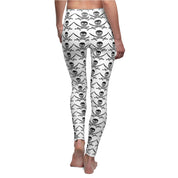 Skull and Crossbones Womens Leggings - Super Soft Elastic Fit Leggings-The Dandelion Design Co