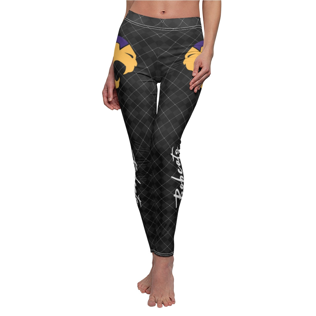 Thermopolis Bobcats Designer Leggings - Wyoming Schools - Wyo Preps - Girls Leggings - Women's Leggings-The Dandelion Design Co