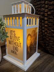 It was Always you Love Lantern - Multiple Options! - Personalized with your photos - Wedding Gift - Anniversary-The Dandelion Design Co