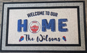 Custom Logo  Personalized Doormat - High Quality Rubber Backed Door Mat