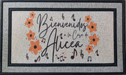 Custom Logo  Personalized Doormat - High Quality Rubber Backed Door Mat