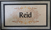 Custom Logo  Personalized Doormat - High Quality Rubber Backed Door Mat