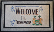 Custom Logo  Personalized Doormat - High Quality Rubber Backed Door Mat