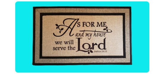 May God Bless Our Home V2 Custom Door Mat Personalized Doormat Housewarming  Gift Front Door Mat Closing Gift Gift From Realtor 