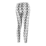 Skull and Crossbones Womens Leggings - Super Soft Elastic Fit Leggings-The Dandelion Design Co