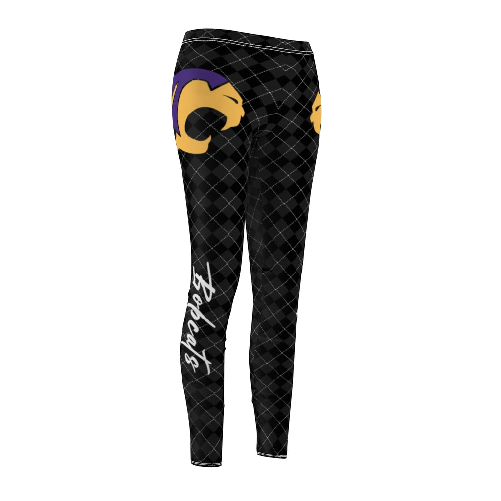 Thermopolis Bobcats Designer Leggings - Wyoming Schools - Wyo Preps - Girls Leggings - Women's Leggings-The Dandelion Design Co