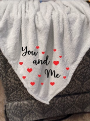 Netflix and Chill Blanket - Valentines Gift-The Dandelion Design Co