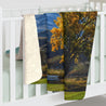 Heart Mountain Sherpa Fleece Blanket-The Dandelion Design Co
