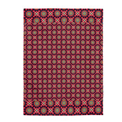 Kaleidoscope Velveteen Plush Blanket - Fun Kaleidoscope Home Decor - Kids Cozy Blanket - Accent Blanket-The Dandelion Design Co